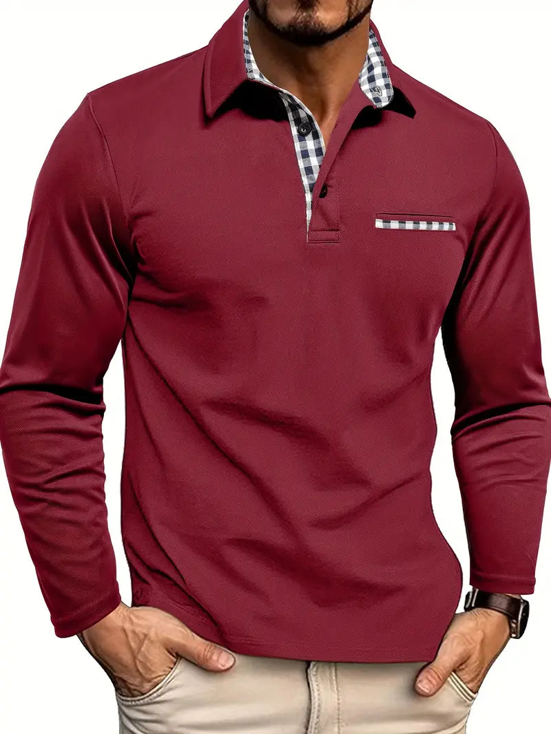 Beeckhoven™ | Stijlvol Poloshirt Met Lange Mouwen