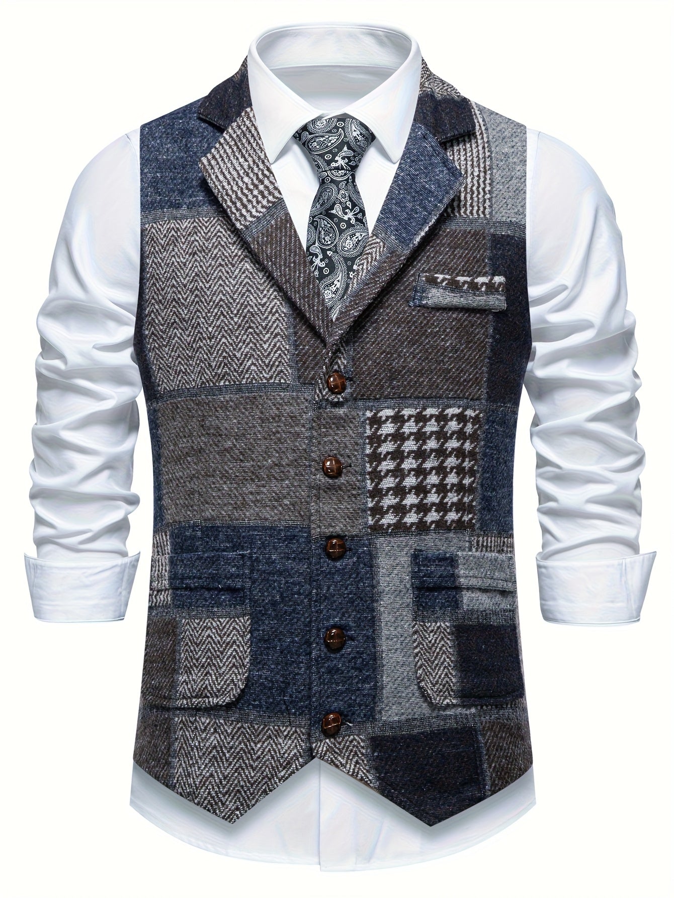Beeckhoven™ | Klassieke Patchwork Gilet