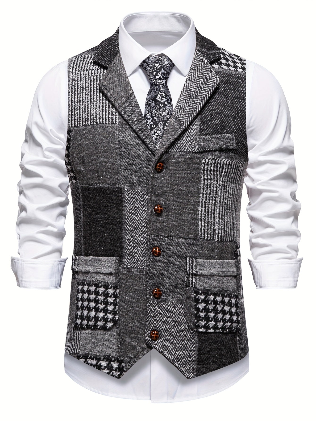Beeckhoven™ | Klassieke Patchwork Gilet