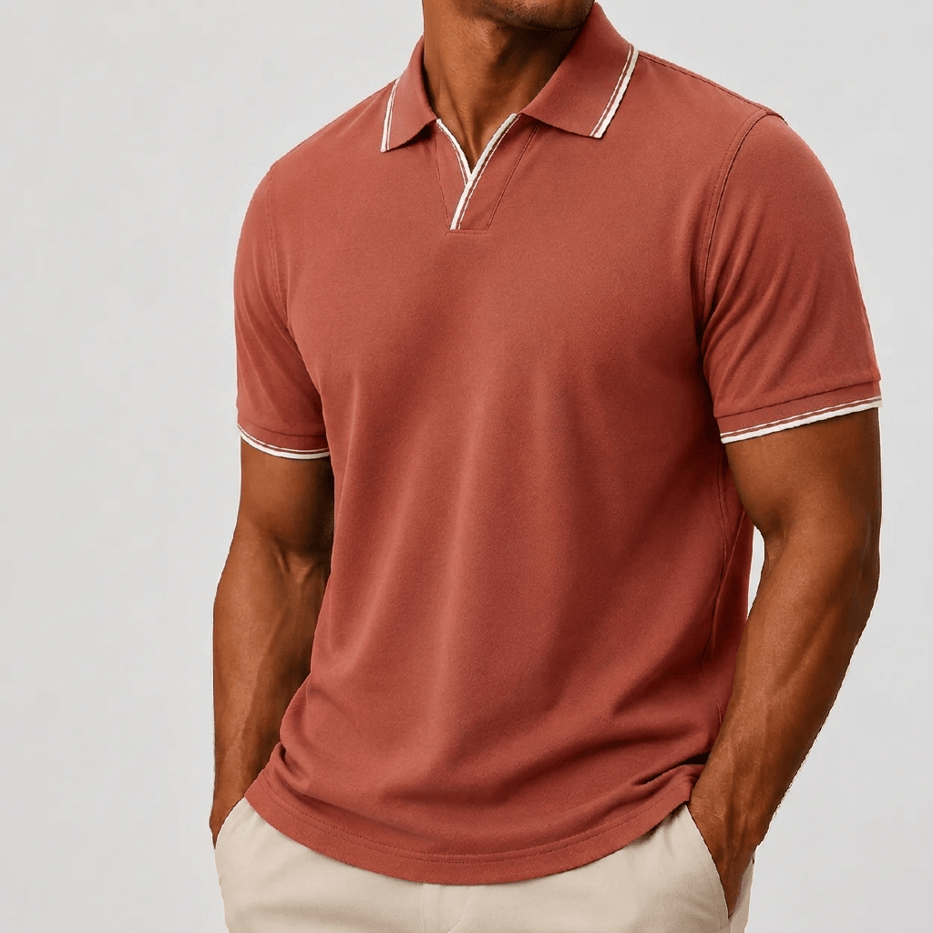 Beeckhoven™ | Stijlvolle Zomerpolo met Luxe Kraag