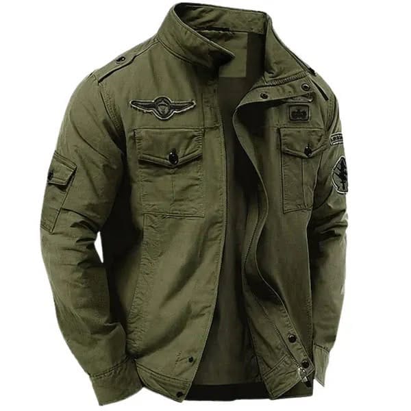 Beeckhoven™ | Stoere Pilotenjas met Opstaande Kraag