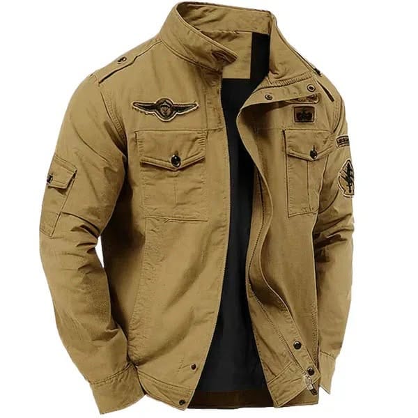 Beeckhoven™ | Stoere Pilotenjas met Opstaande Kraag