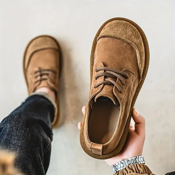 Beeckhoven™ | Klassieke Suède Veterschoenen voor Heren