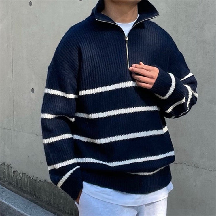Kwart Zip Sweater
