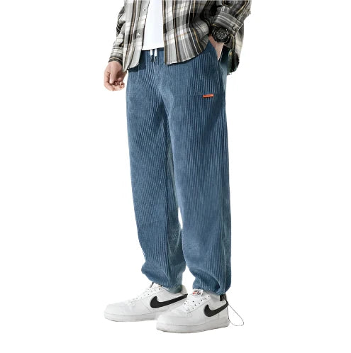 Beeckhoven™ | Corduroy Joggingbroek met Elastische Tailleband