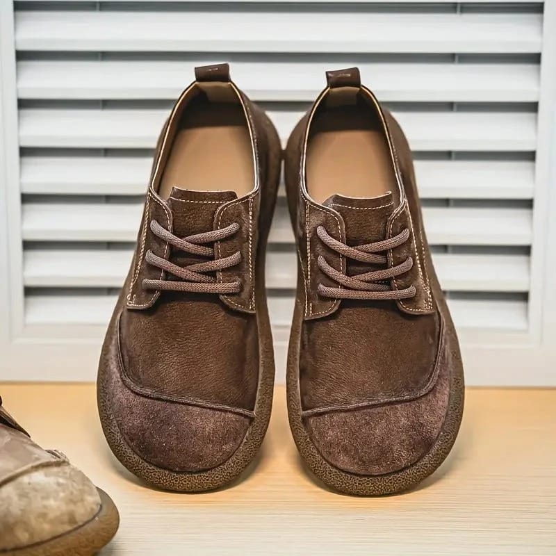 Beeckhoven™ | Klassieke Suède Veterschoenen voor Heren