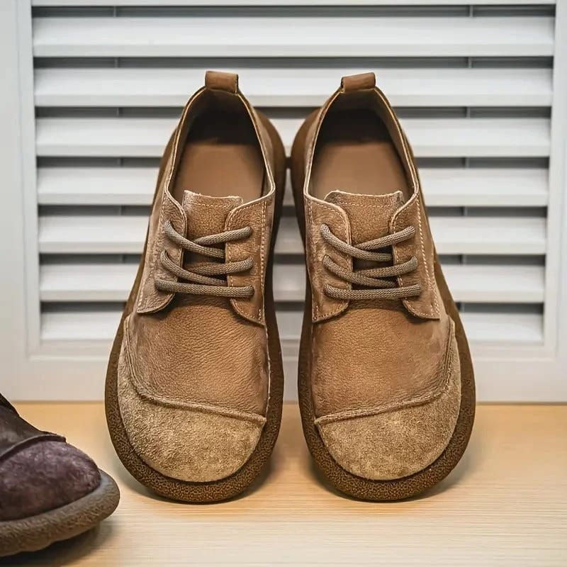 Beeckhoven™ | Klassieke Suède Veterschoenen voor Heren