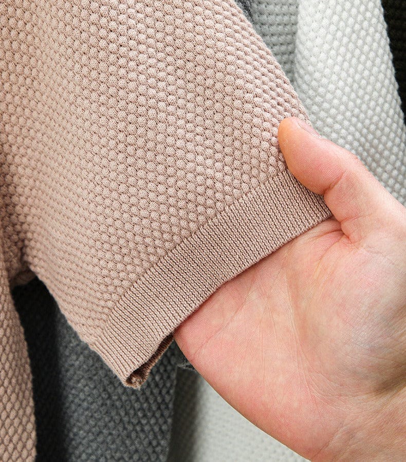 Beeckhoven™ | Luxe Heren Polo met Wafelstructuur