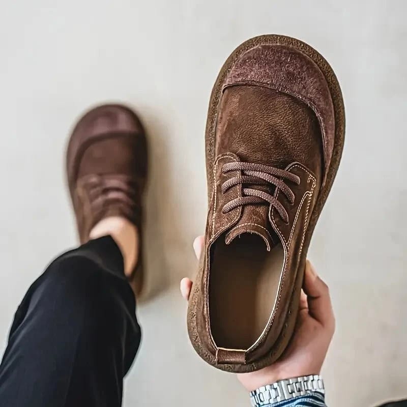 Beeckhoven™ | Klassieke Suède Veterschoenen voor Heren