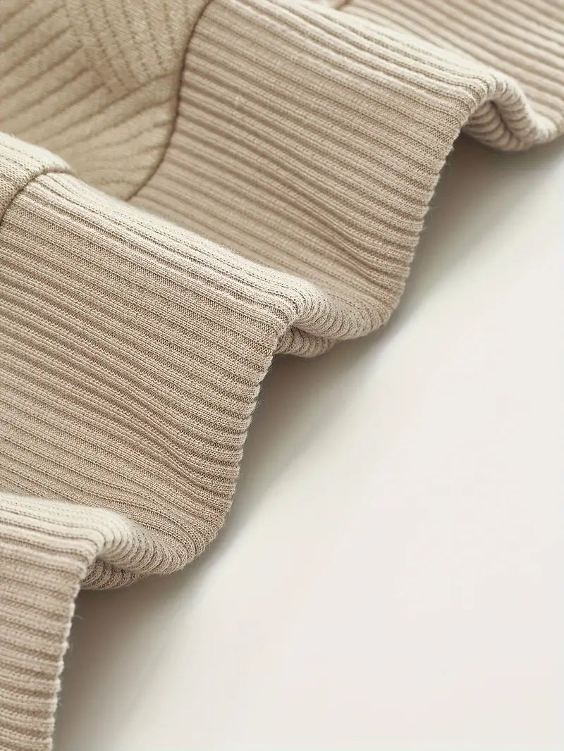 Oscar™ | Vintage Zip-Up Trui met Geometrisch Design