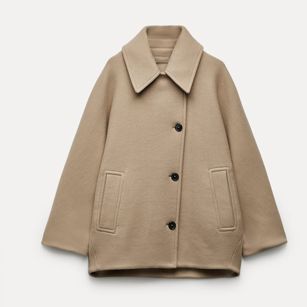 Jazzy™| Oversized Wollen Jas