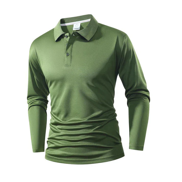Beeckhoven ™ | Premium Heren Polo Met Lange Mouwen