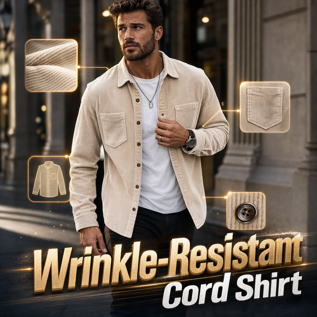 Beeckhoven™ | Casual Corduroy Jack voor Heren