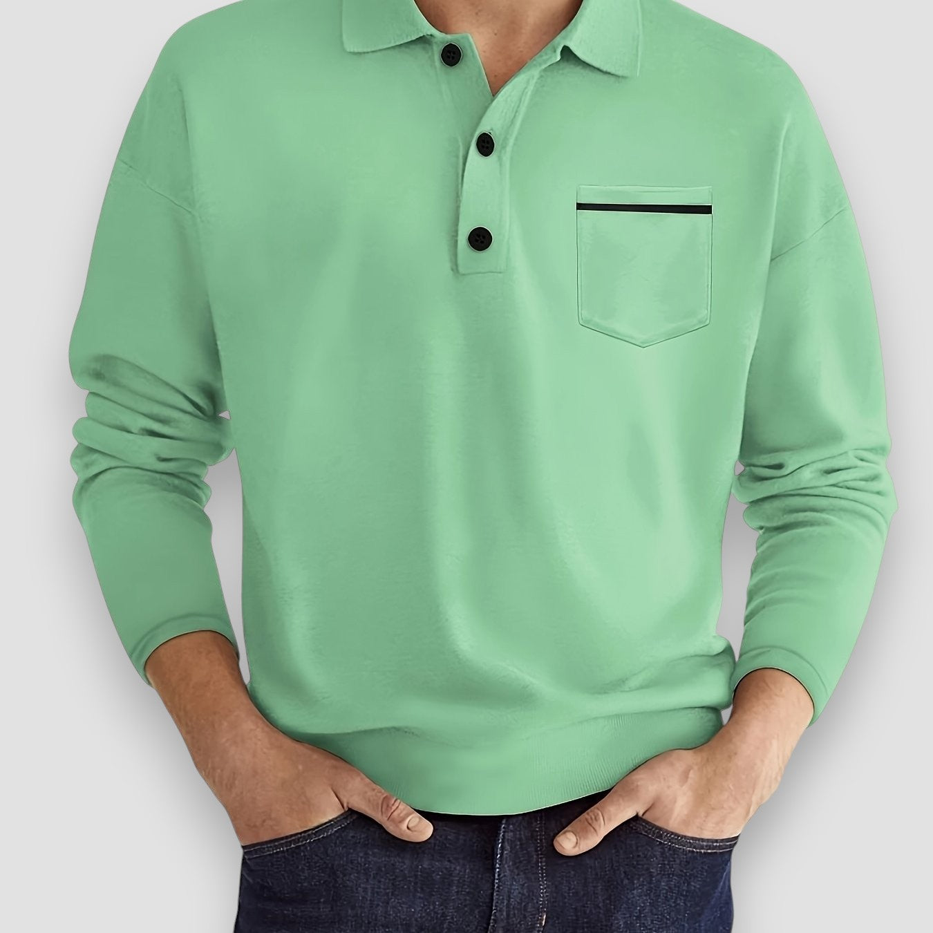 Beeckhoven™ | Casual Poloshirt Met Borstzak (1+1 GRATIS)