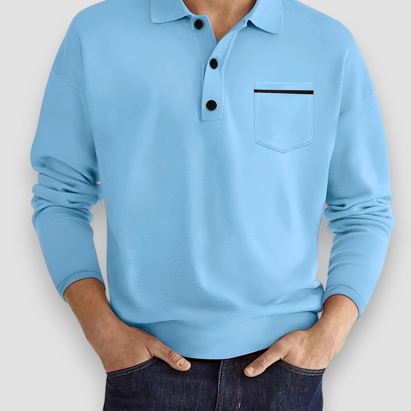 Beeckhoven™ | Casual Poloshirt Met Borstzak (1+1 GRATIS)