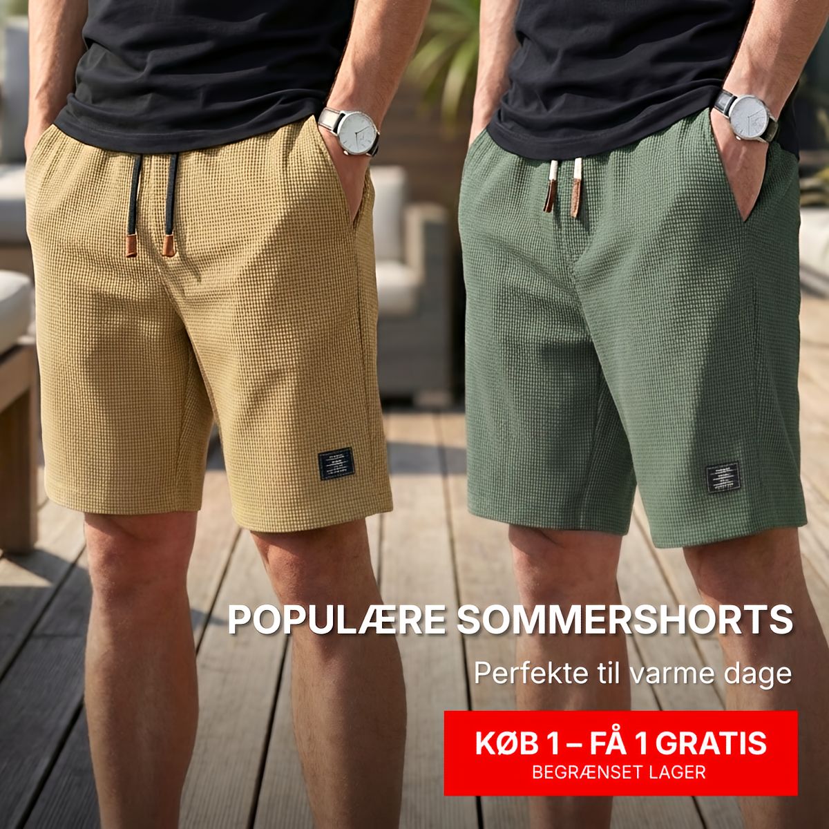 Beeckhoven™ | Moderne Heren Short Met Tailleband