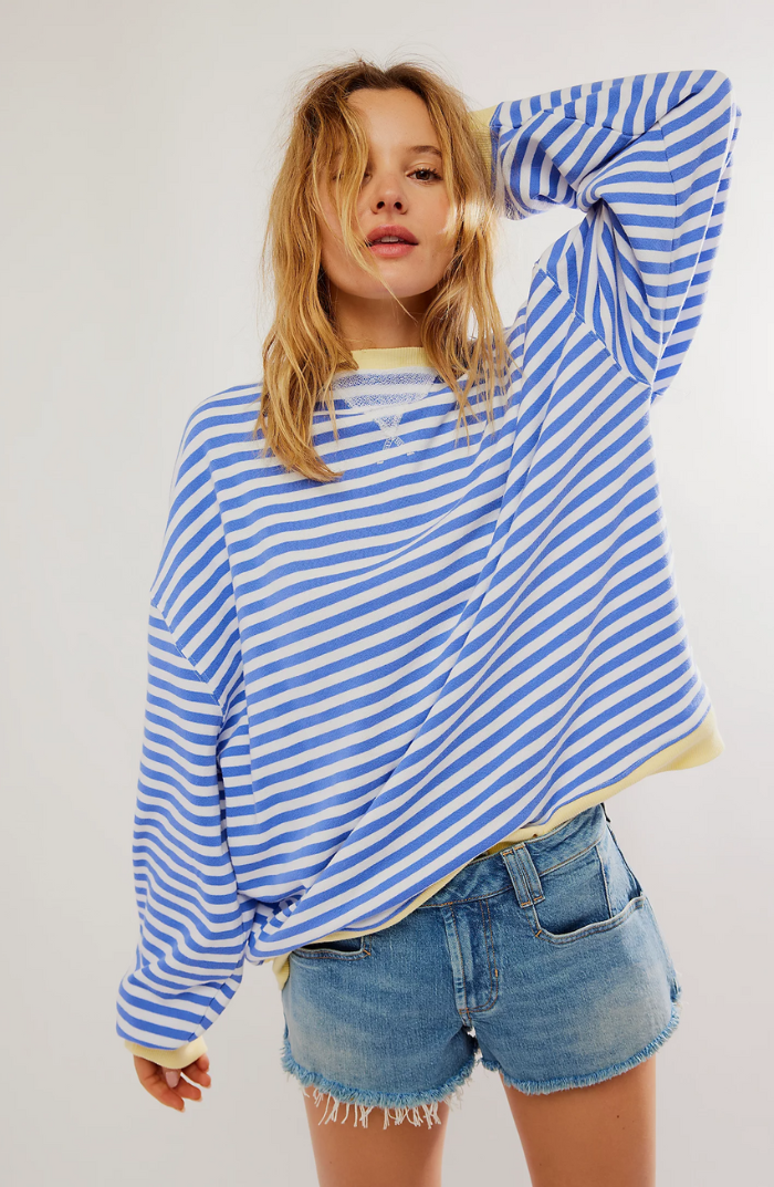 Mana™ | Gestreepte Oversized Trui