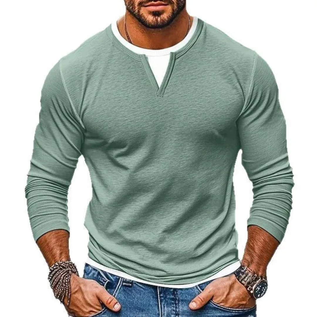 Beeckhoven™ | Stoer Heren Shirt Met Lange Mouwen