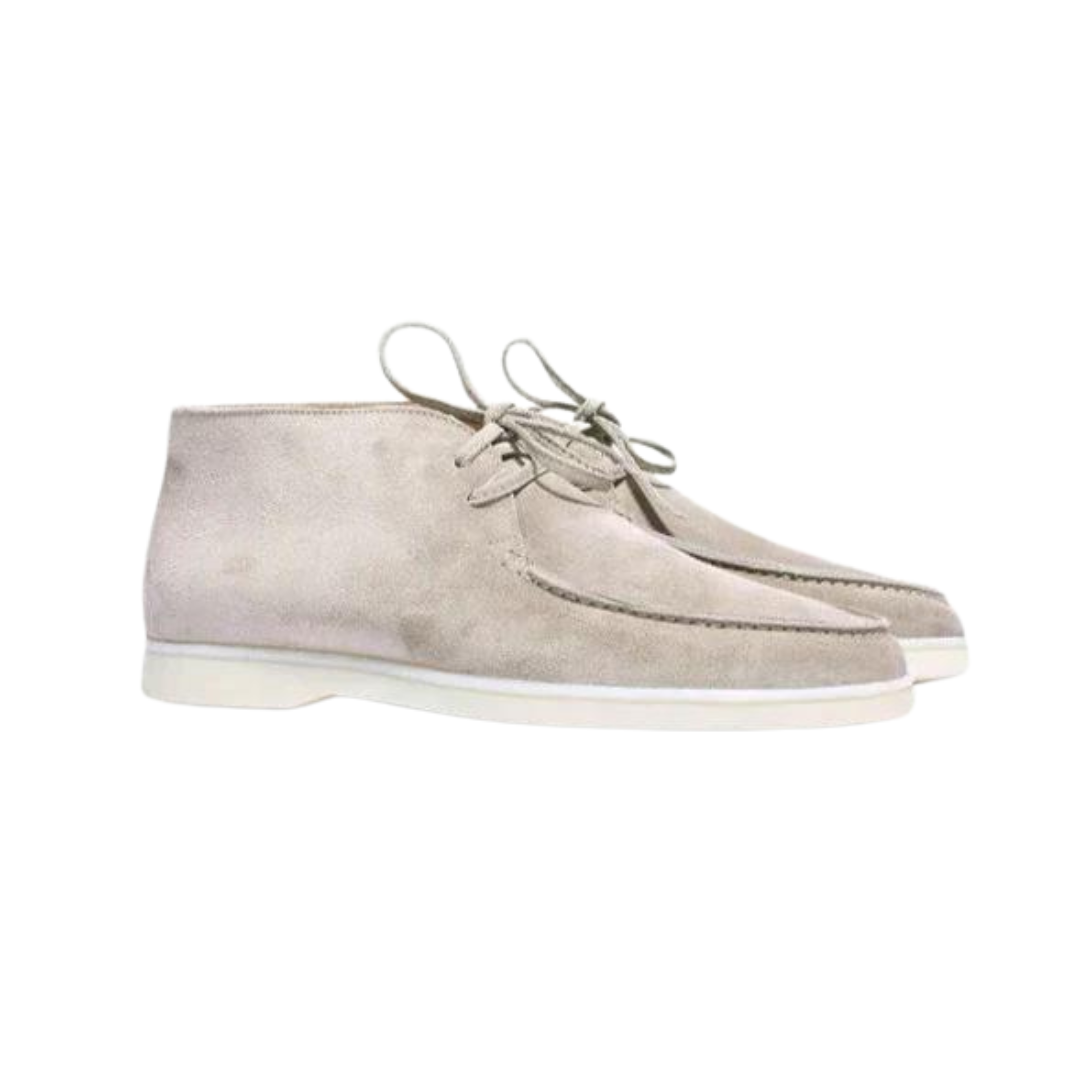 Suède Schoenen Met Veters