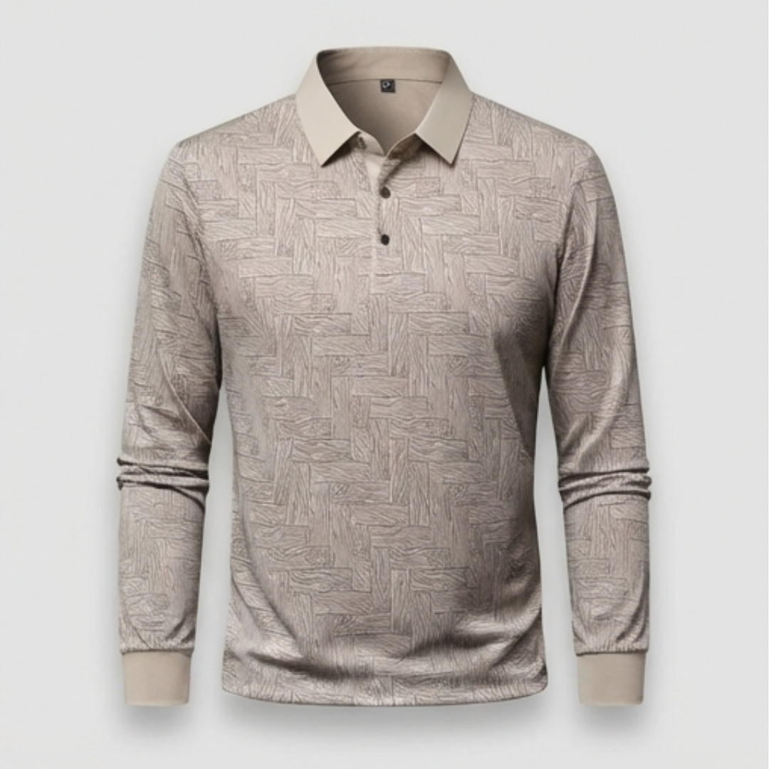 Beeckhoven™ | Luxe Poloshirt Met Lange Mouwen