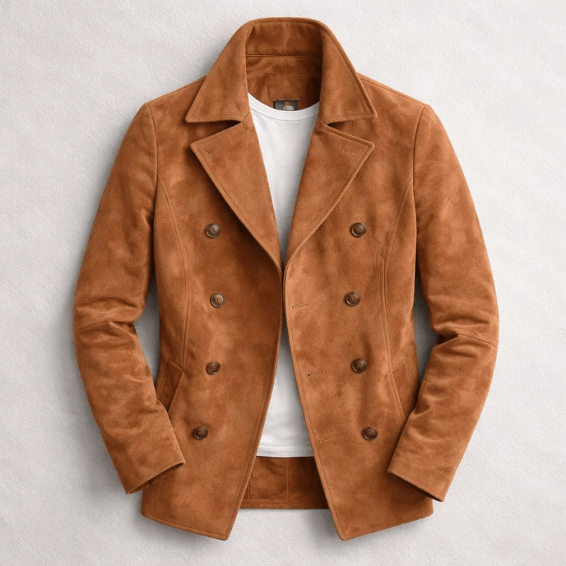 Beeckhoven™ | Elegante Suede Herenjas