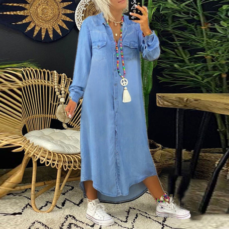 Beeckhoven™ | Maxi-jurk met lange mouwen