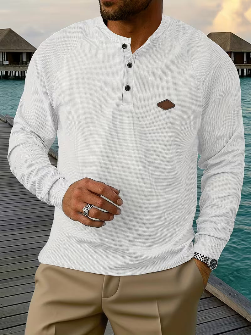 Beeckhoven™ | Modern Herenpoloshirt Met Wafelstructuur