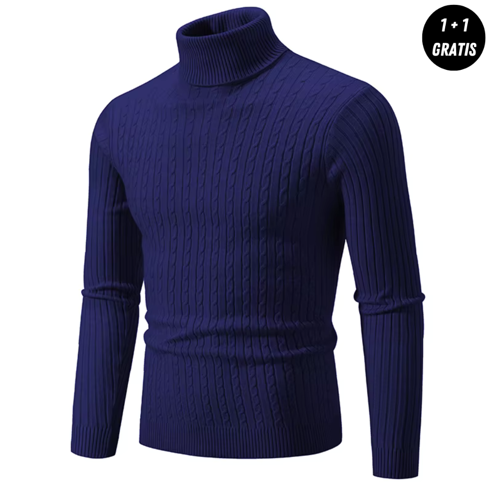 Enzo™| Gebreide Coltrui Met Kraag (1+1 GRATIS)