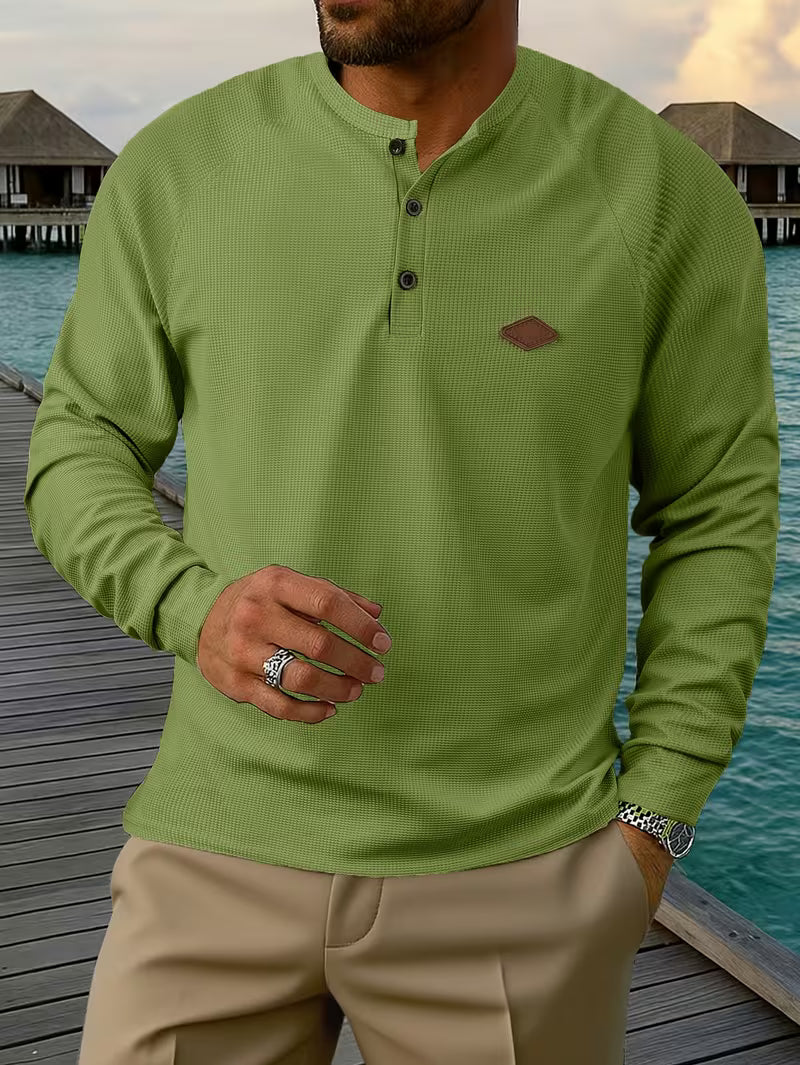 Beeckhoven™ | Modern Herenpoloshirt Met Wafelstructuur