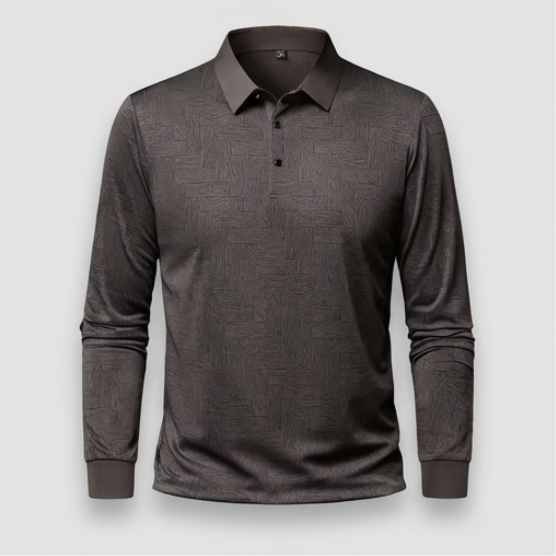 Beeckhoven™ | Luxe Poloshirt Met Lange Mouwen