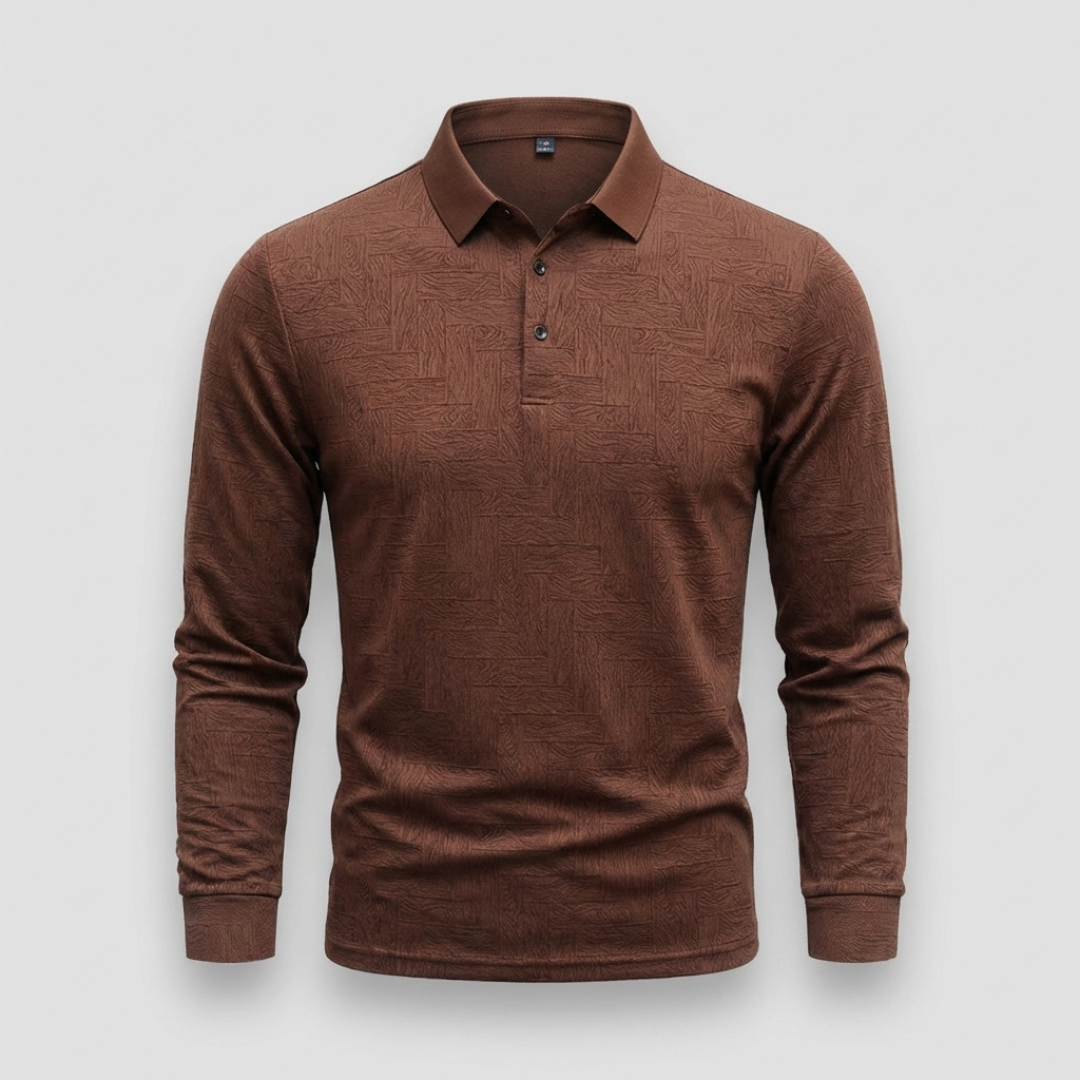 Beeckhoven™ | Luxe Poloshirt Met Lange Mouwen