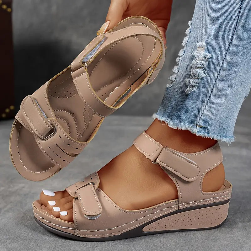 Beeckhoven™ | Ondersteunende Sandalen Met Sleehak
