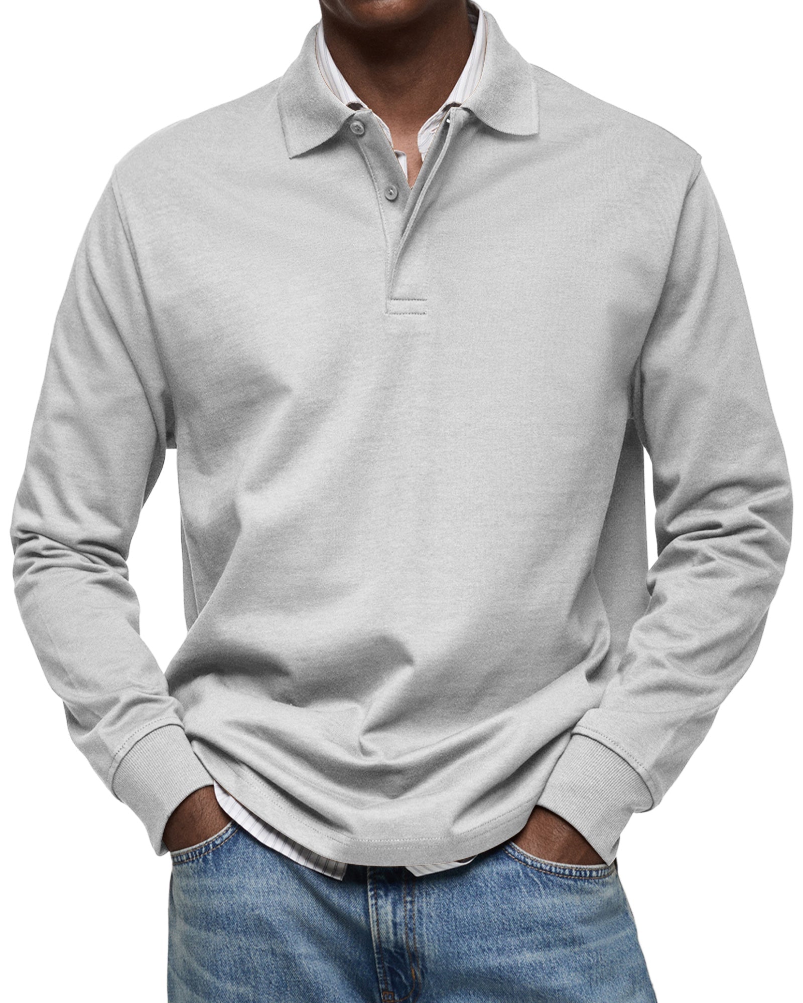 Beeckhoven™ | Casual Poloshirt met Lange Mouwen