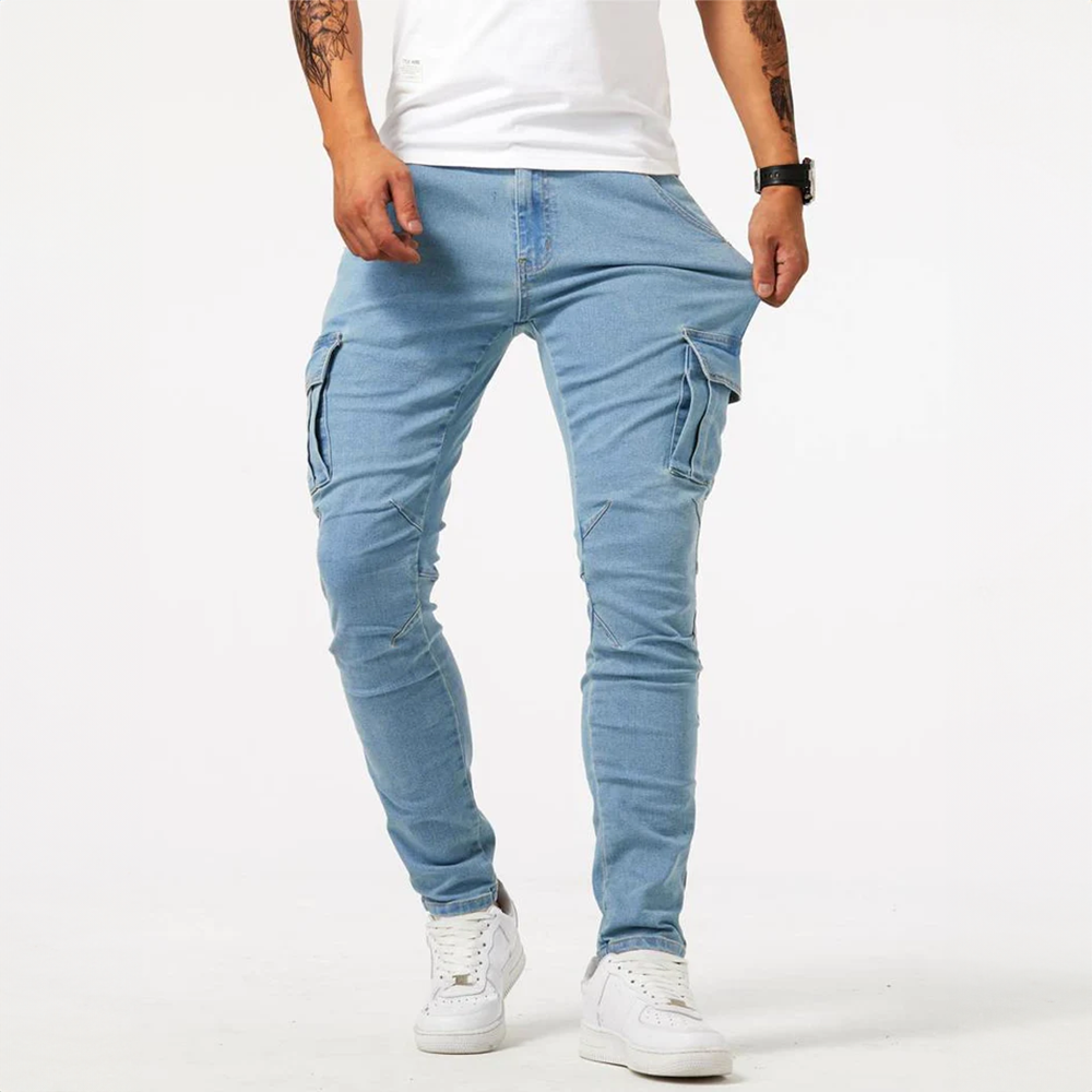 Alex™| Cargo Spijkerbroek 1+1 Gratis