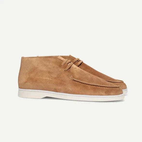 Suède Schoenen Met Veters