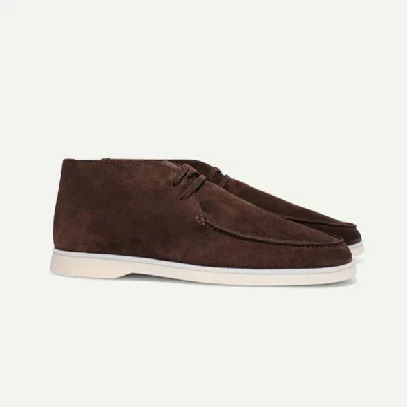 Suède Schoenen Met Veters