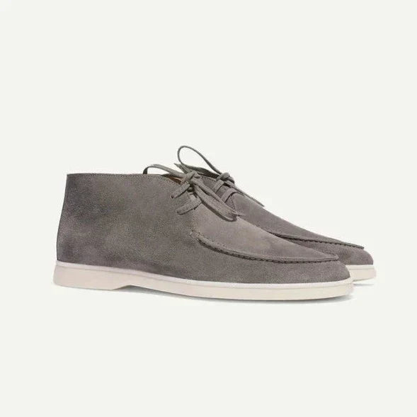 Suède Schoenen Met Veters