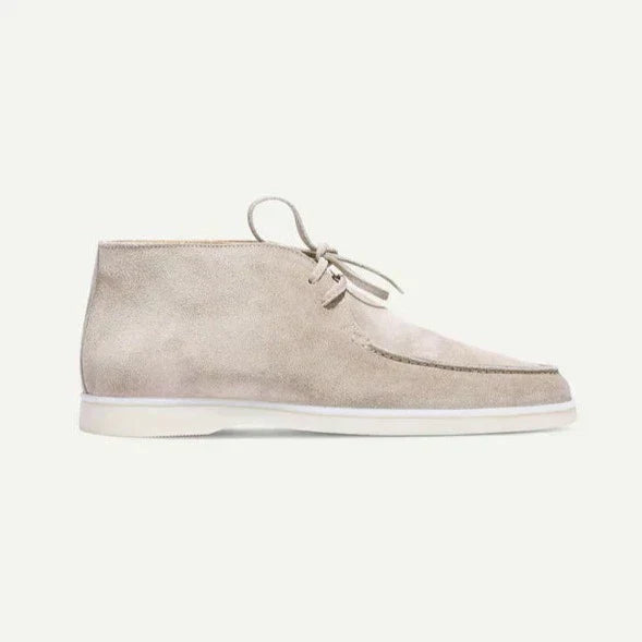 Suède Schoenen Met Veters