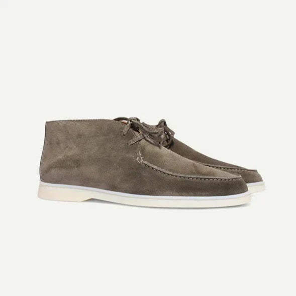 Suède Schoenen Met Veters