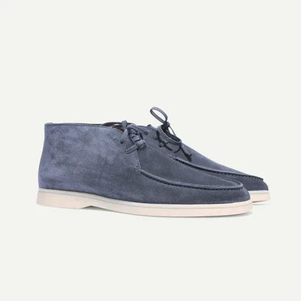 Suède Schoenen Met Veters