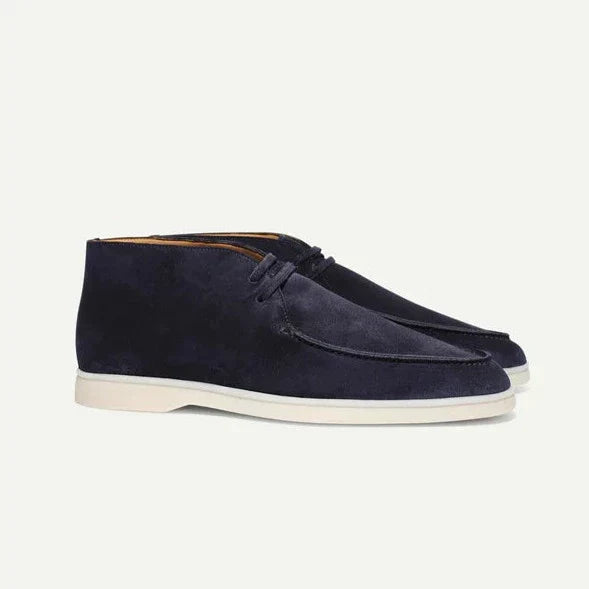 Suède Schoenen Met Veters