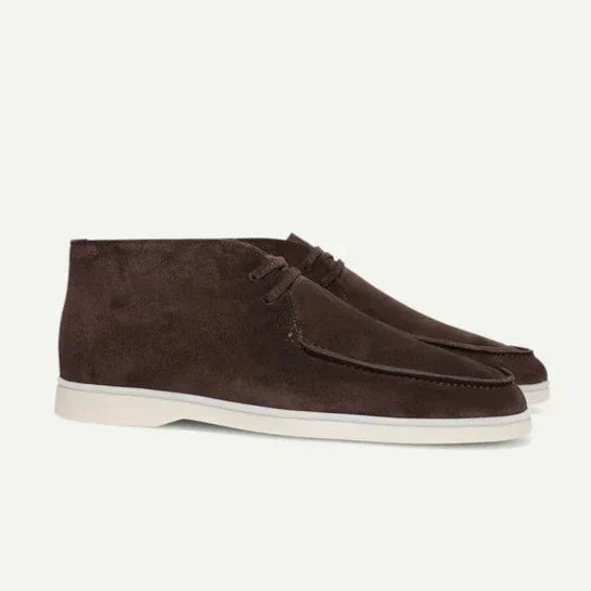 Suède Schoenen Met Veters