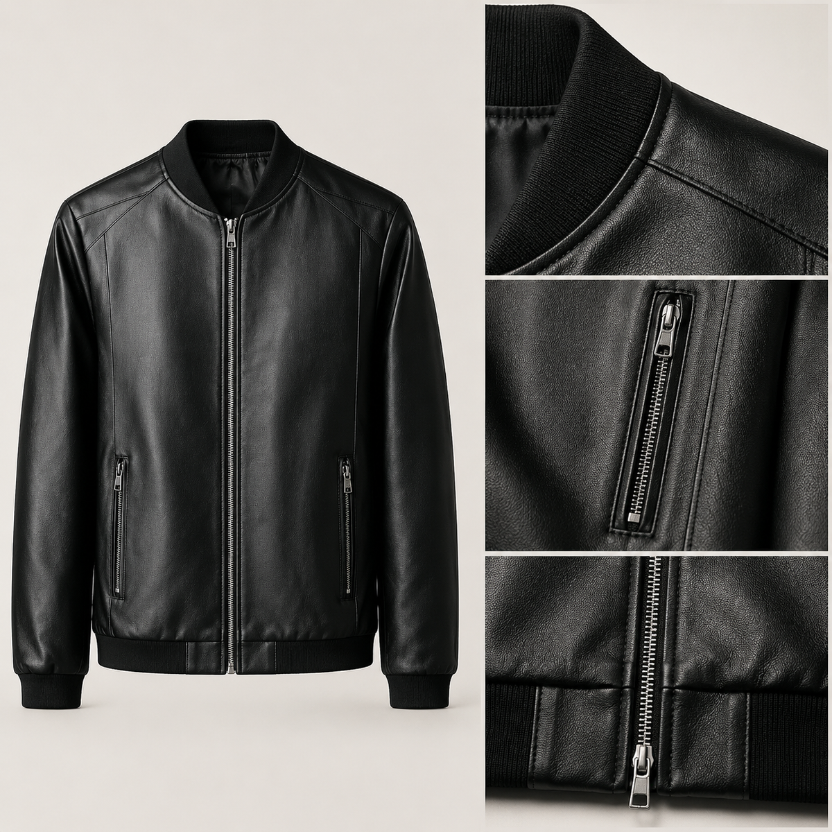 Beeckhoven™ | Klassiek Cognac Bomberjack