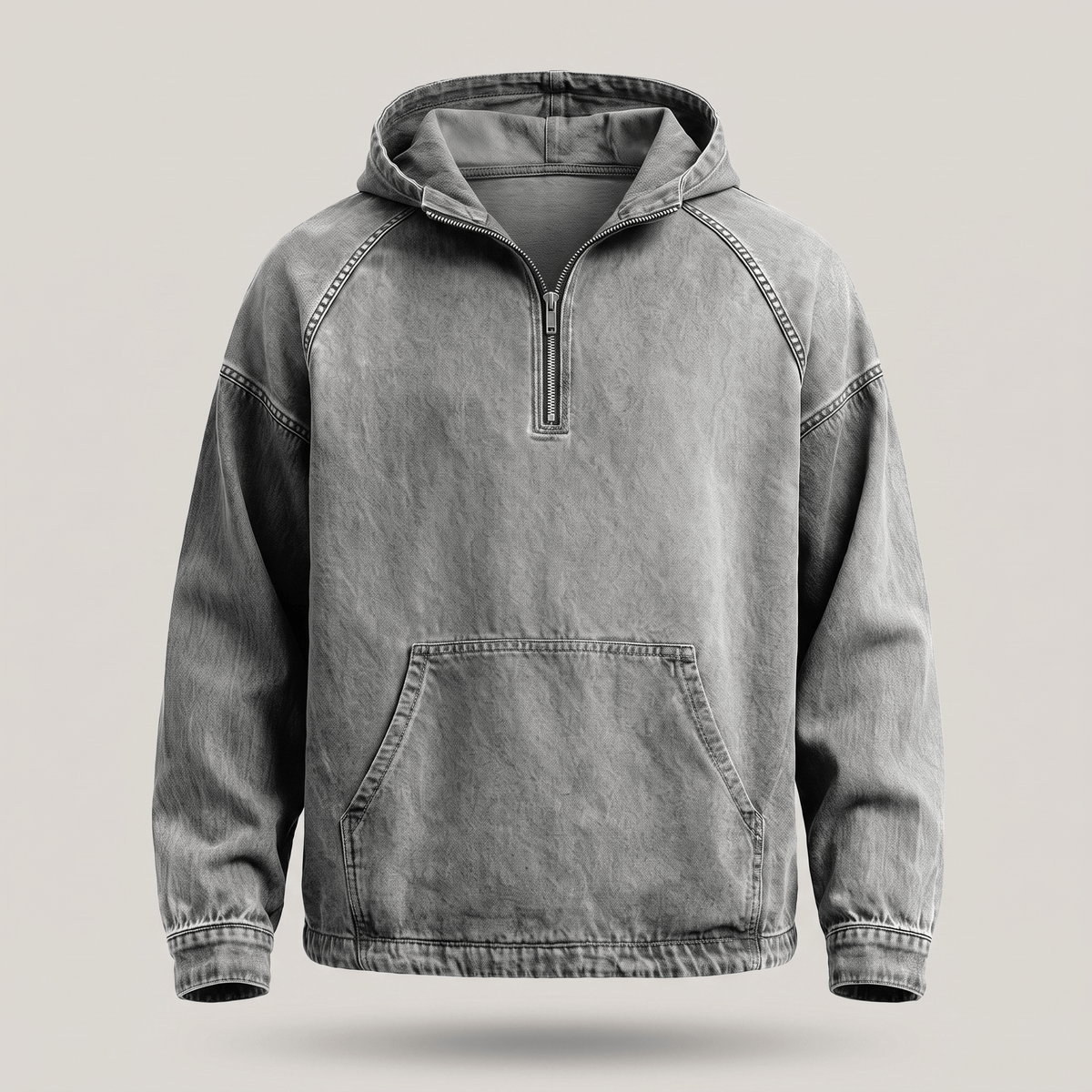 Beeckhoven™ | Vintage Heren Shirt Met Capuchon