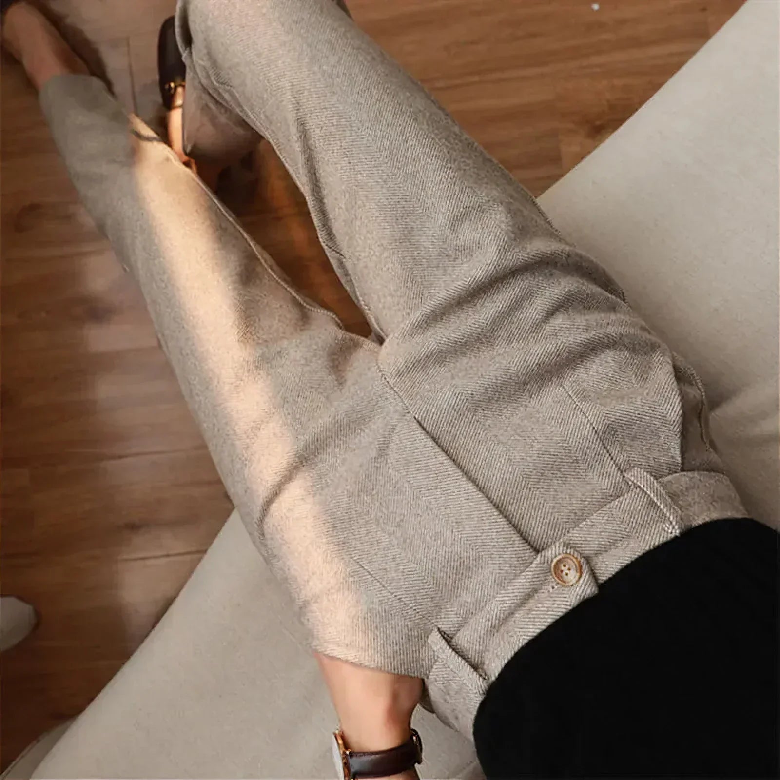 Sandra™| Elegante Getailleerde Broek