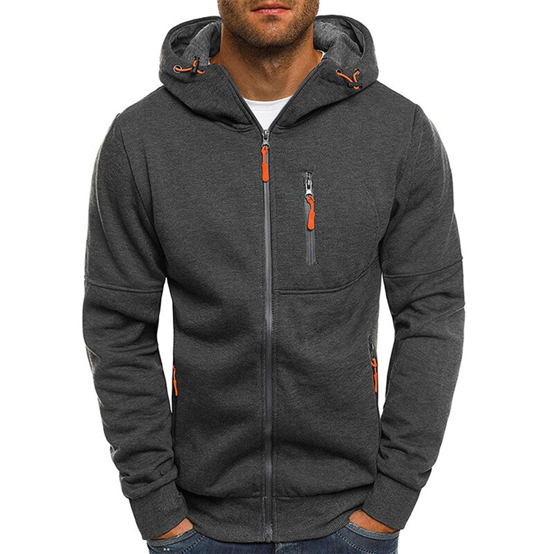 Beeckhoven™ | Stijlvolle Herenhoodie met Ritssluiting