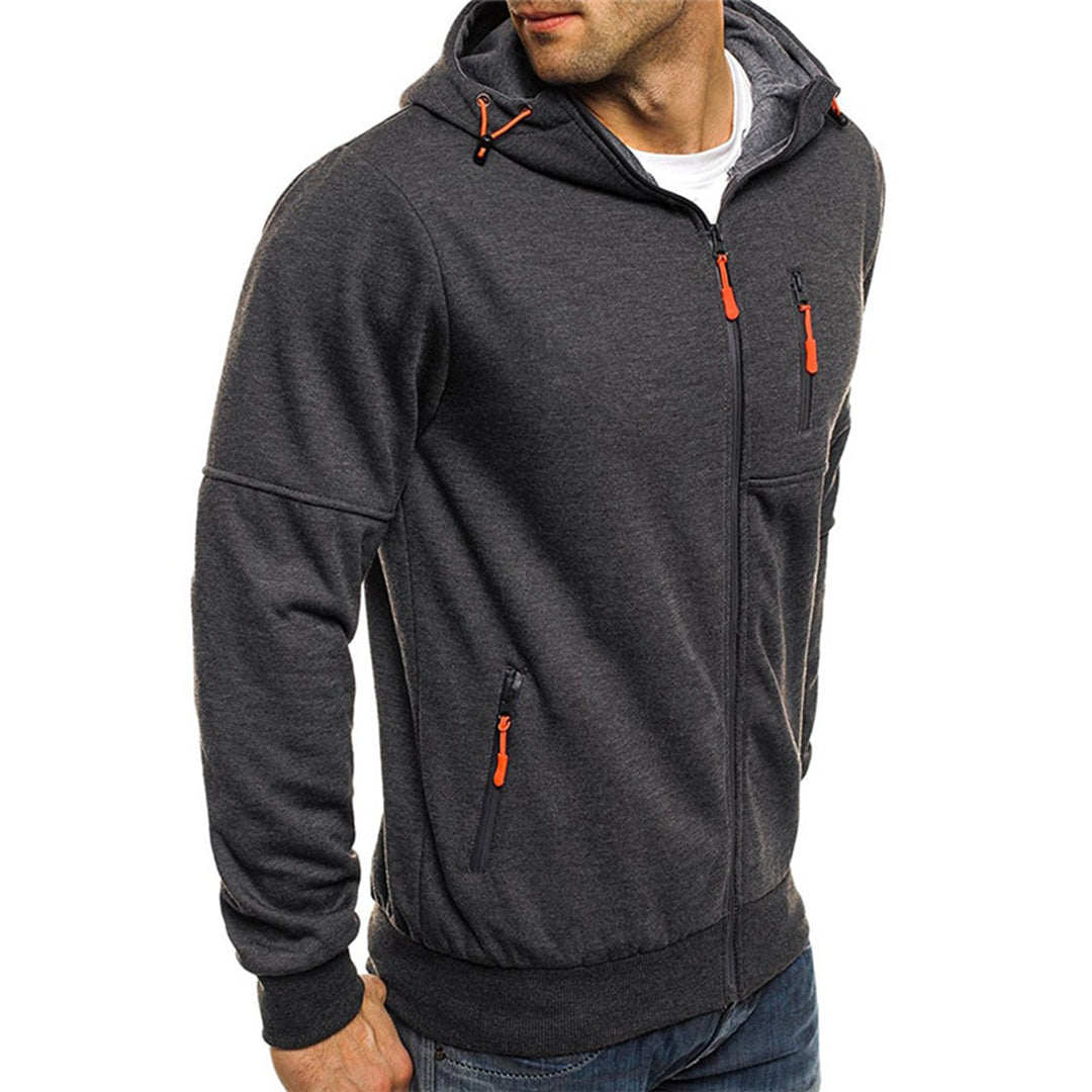 Beeckhoven™ | Stijlvolle Herenhoodie met Ritssluiting