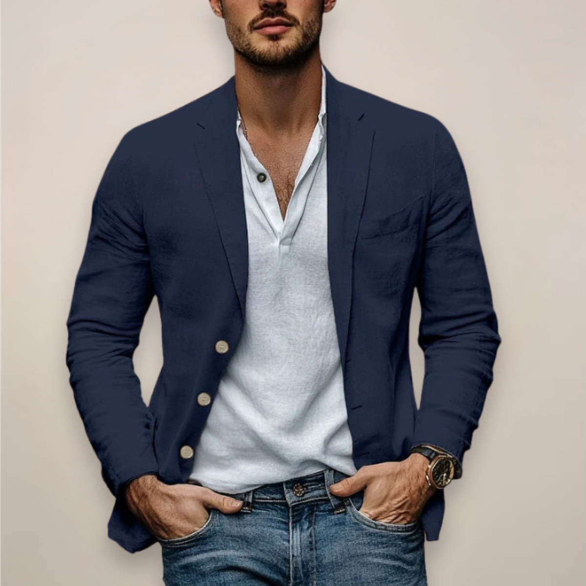 Beeckhoven™ | Stijlvolle Heren Blazer