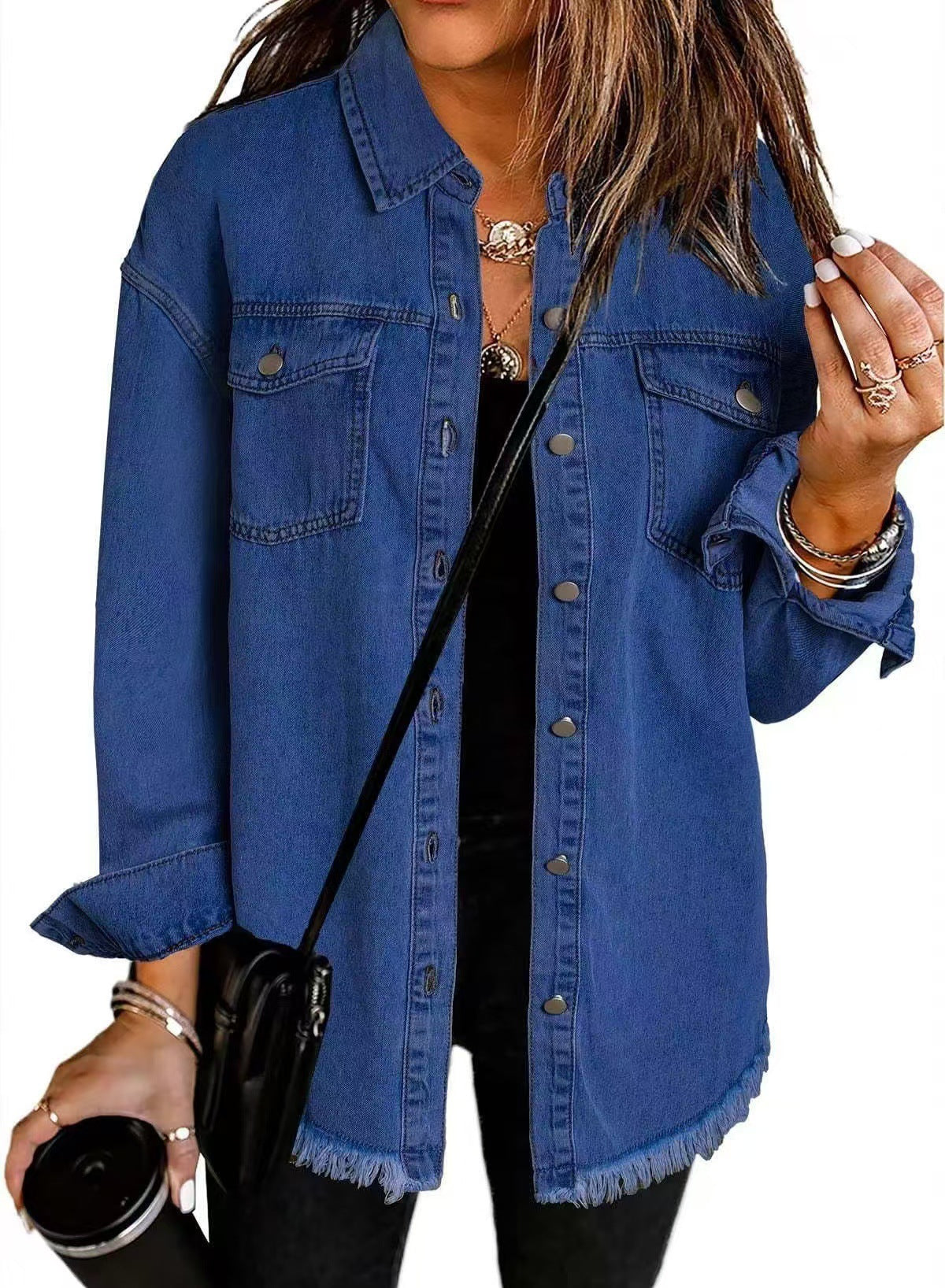 Beeckhoven™ | Stijlvolle Denim Jas Voor Dames