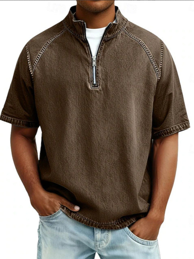 Beeckhoven™ | Tijdloos Heren Shirt Met Rits